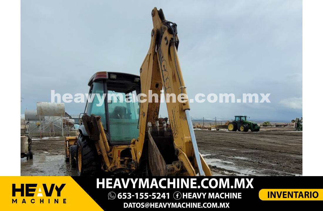 Maquinaria Pesada Retroexcavadora 2000 Case 580 L